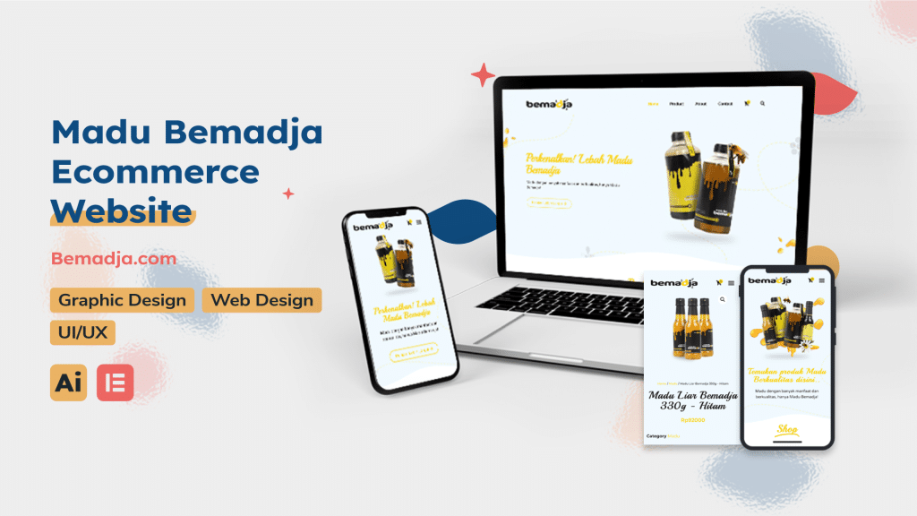 Bemadja Store Ecommerce Website Design